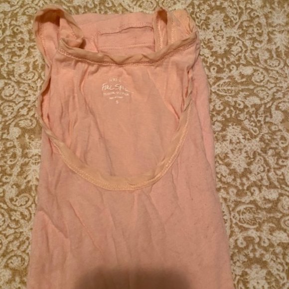 3 J.Crew tank tops, Size Small, Green, orange, light orange - Picture 9 of 11